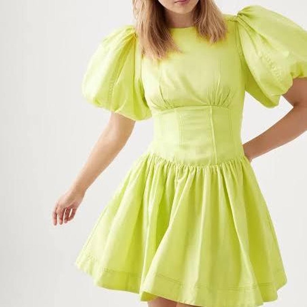 Aje | Gianna Puff Sleeve Mini Dress | AUS 4/US 0